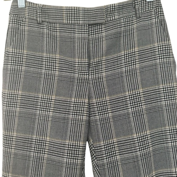 REISS JOANNE PLAID ANKLE TROUSER SIZE 4 - Picture 6 of 16